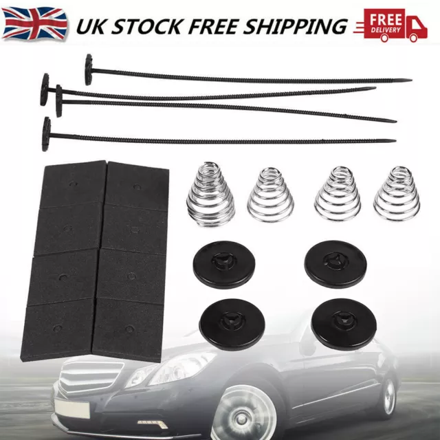 1 Set Universal Car Electric Radiator Cooling Fan Mount Fitting Ties Straps Kit