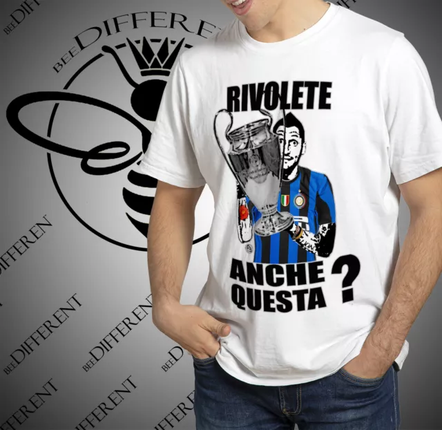 T-Shirt 2010 maglia Materazzi Finale Champions rivolete anche questa, triplete