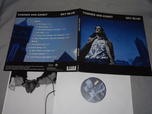 Townes Van Zandt - Sky Blue / Foc-Vinyl-Lp 2018 (Mint-) & Inlet