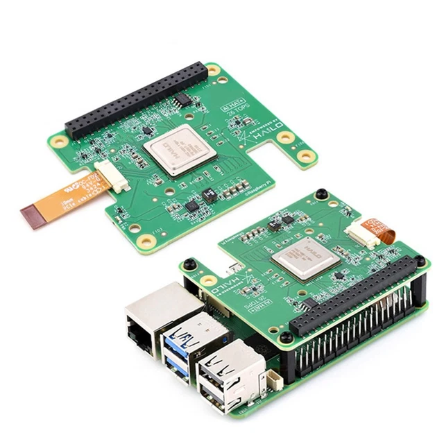 FOR 5 AI HAT+ Official-Original Hailo8l PCIe M.2 HAT+ 13Tops AI Board ...