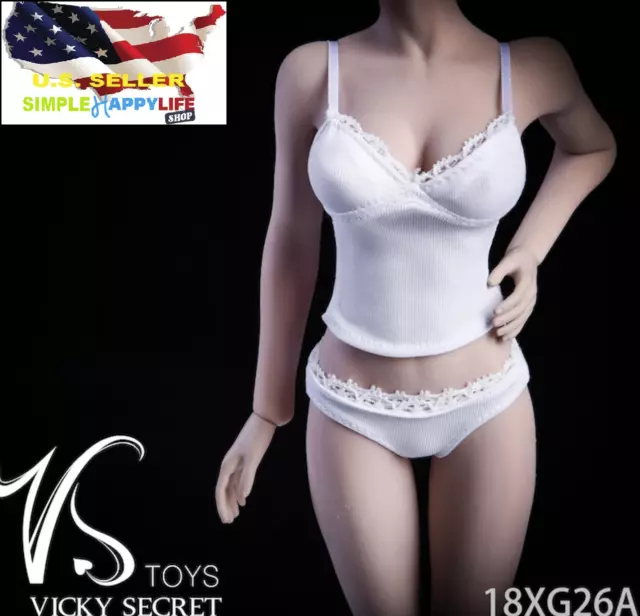 1/6 female underwear Thong Panty Lingerie for 12 figure hot toys Phicen  ❶USA❶