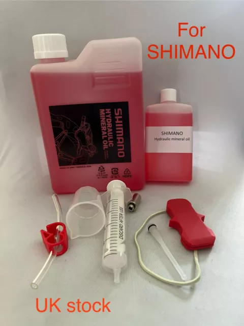 Shimano MTB/Road Brake Bleed Kit – with 100ml genuine Shimano oil.