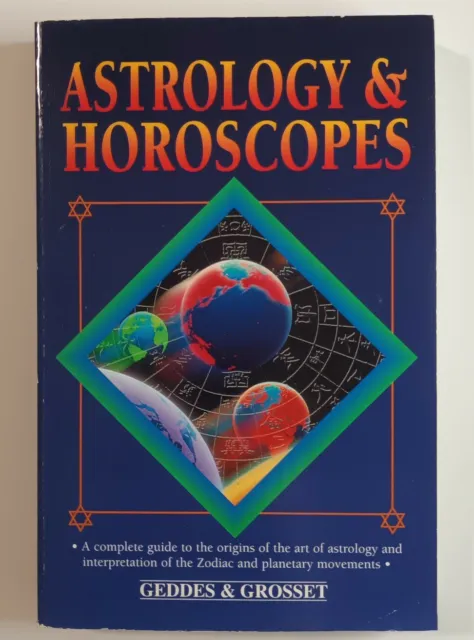 Astrology and Horoscopes By Geddes & Grosset Paperback Book Complete Guide 1997