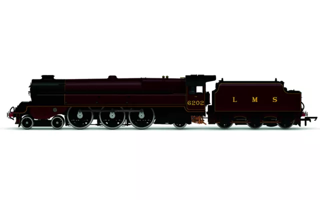 Hornby OO LMS, Princess Royal Class 'The Turbomotive', 4-6-2, 6202 - Era 3