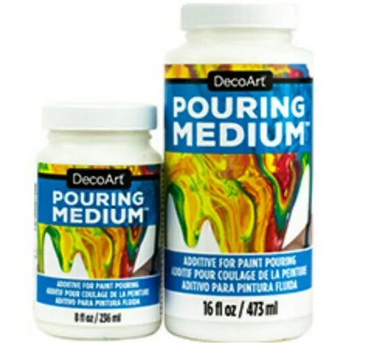 Vierto de pintura DecoArt medio - 8 oz (236 ml) o 16 oz (473 ml)