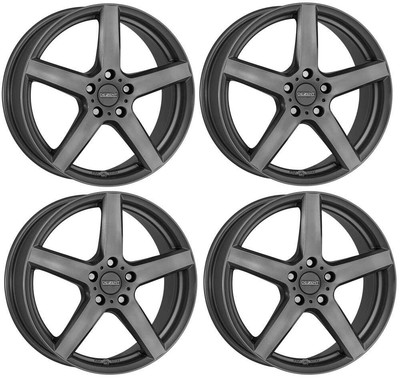 CERCHI DEZENT TZ GRAPHITE 6.0jx15 et45 4x100 per Nissan Micra Note Cerchi in lega 
