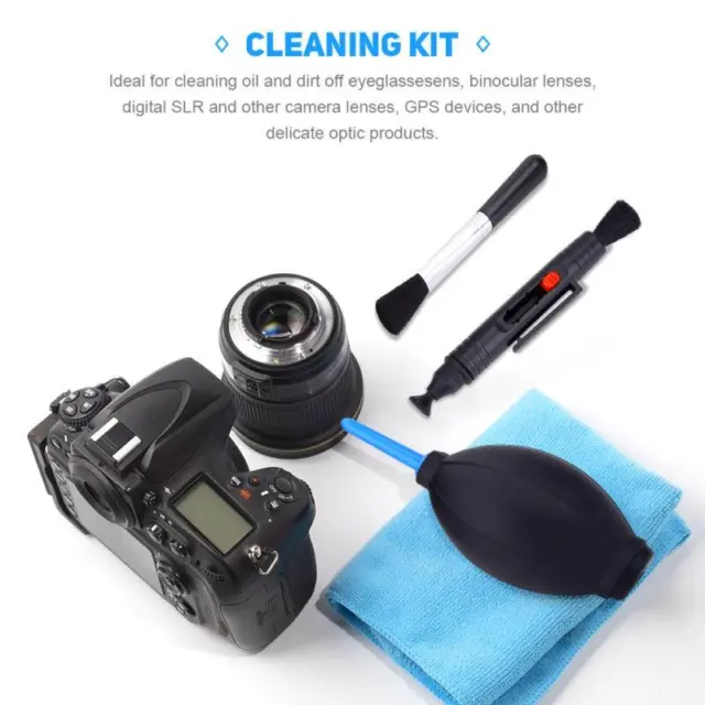 Ultimate Camera Cleaning Kit for DSLR For Canon Nikon - 7-in-1 Lens Cleaner Set