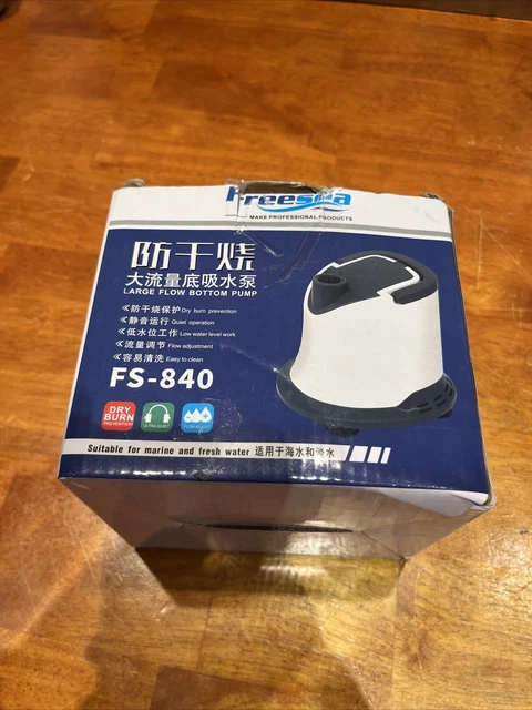 FREESEA SUBMERSIBLE AQUARIUM/POND Large Flow Bottom Pump FS-840,660 GPH