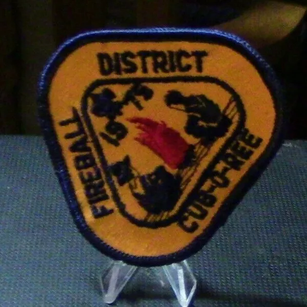 BSA, CUB SCOUT 1975 Fireball District CubORee Patch 3.50 PicClick