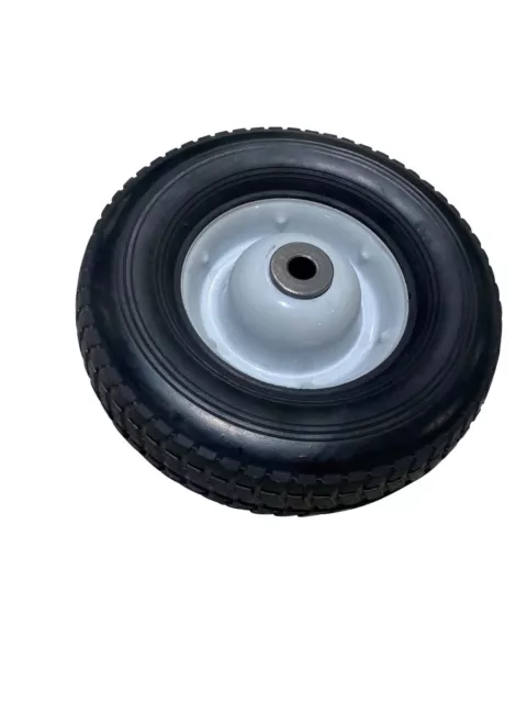 Résistant 10-Inch Caoutchouc Solide Plat Gratuit sans Tube Main Camion Pneu Roue
