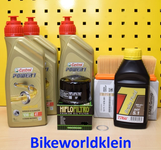 Service-Kit Für BMW F 650/800 GS (2008-2011) – Luftfilter, Ölfilter, 2x Zündkerzen