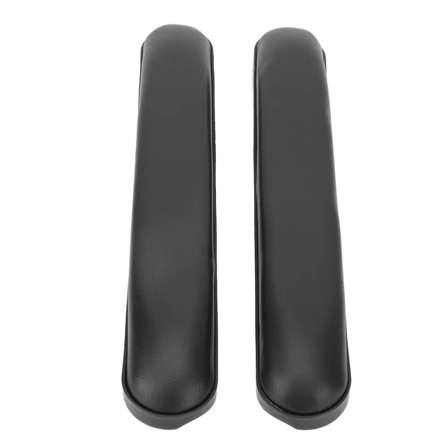 1 Pair Long Wheelchair Pad Armrest Leather Armrest Replacement With Screws NEW