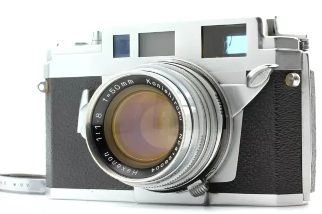 【Excellent+++++】Konica III A IIIA Rangefinder Camera 50mm F/1.8 from Japan #k616