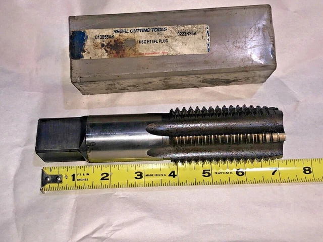 Regal Cutting Tools 1 3/4-5NC HSG H7 6 Flute Straight Tap in Excellent Cond.