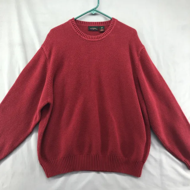 Vintage Saddlebred Red Long Sleeve Sweatshirt Size 2X Men