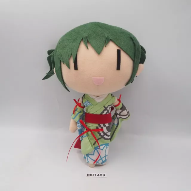 Hidamari Sketch MC1409 Nori Yukata Movic Plush 11" JUNK Honeycomb Toy Doll Japan