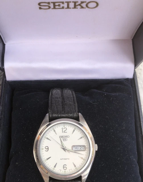 MONTRE HOMME seiko automatique squelette vintage avec ecrin d’origine Tbe EUR 50,00 PicClick FR