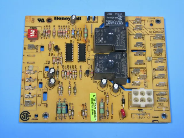 30 Day Warranty Honeywell St9120C 4008 Hq1009837Hw Furnace Control Circuit Board