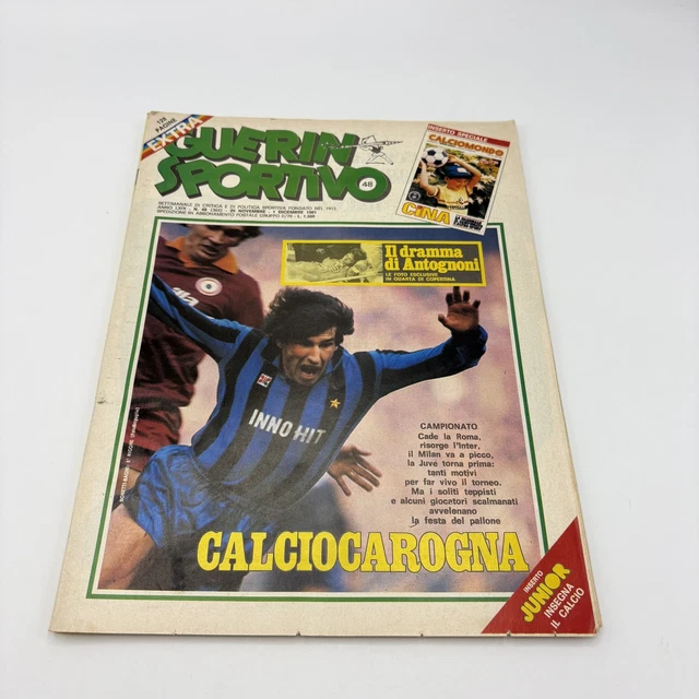 Guerin Sportivo N°48 1978 - Film Du Championnat, Pérouse, Poster Story Torino