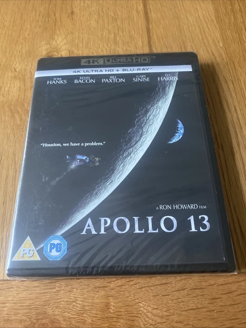 APOLLO 13 (TOM Hanks) 4K UHD Ultra HD Blu Ray New & Sealed £12.99 ...