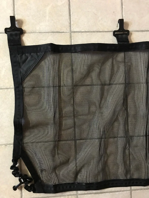 Unitec Kofferraum-Netz 98x64cm - Dehnbares Ladungssicherungsnetz Mit Karabinerhaken