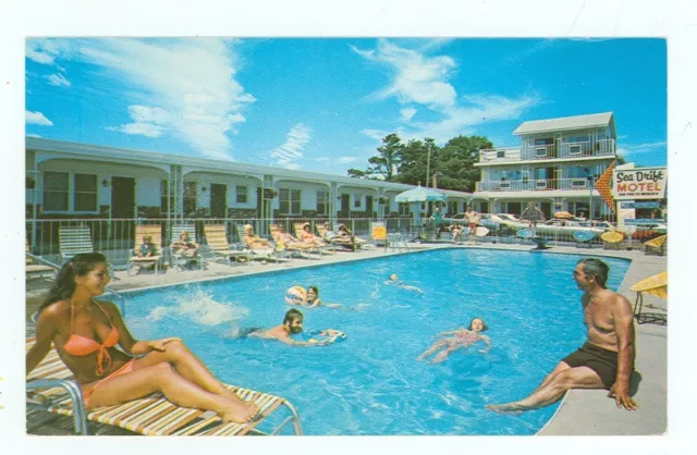 OLD ORCHARD BEACH, Maine, Sea Drift Motel (OmiscME213 $5.99 - PicClick