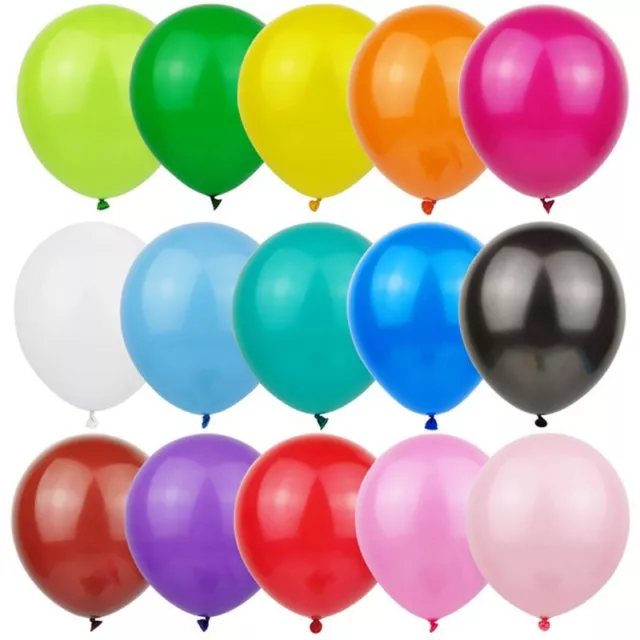 Globos decorativos globos inflados de aire accesorios de fiesta interior exterior 50 piezas