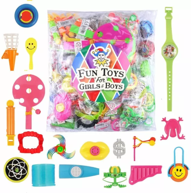 Assorted Party Bag Toys Children's Kids School Gift Party Pinata Fillers Toys UK