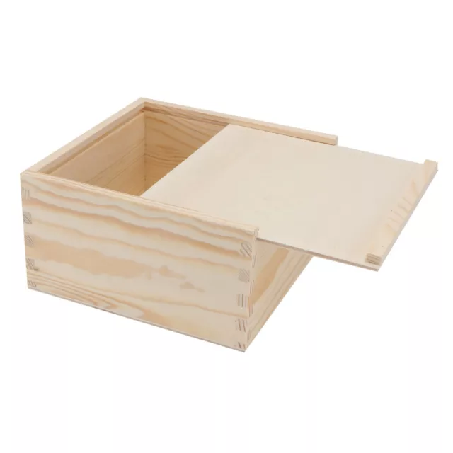 Caja de dulces cajas de regalo de madera con tapas para regalos banquete de cien días