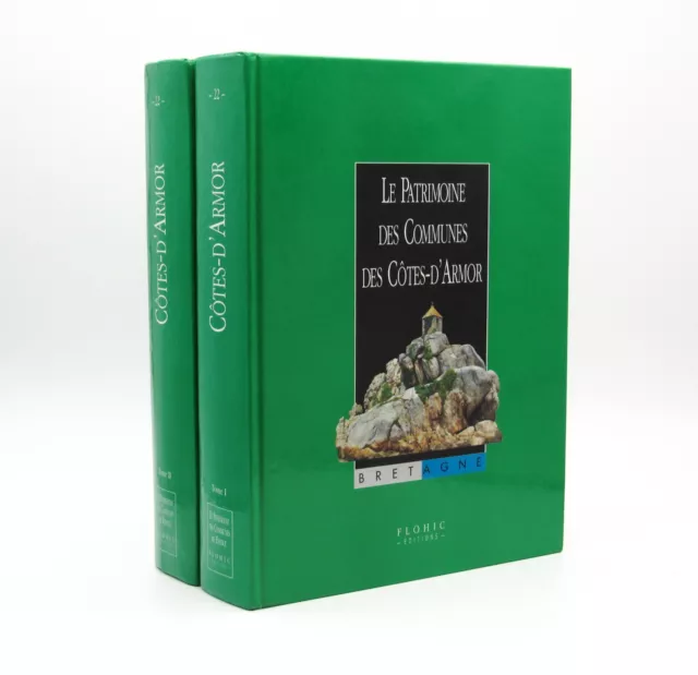 Patrimoine Des Communes Des Côtes D'armor - 2 Volumes [Bretagne]