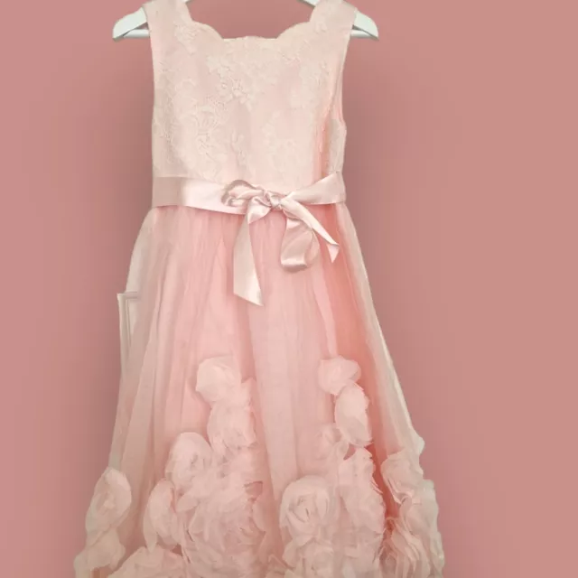 Monsoon Odette Blossom 3d Girls Party Dress 11 Yrs -Stunning - BNWT RRP£70