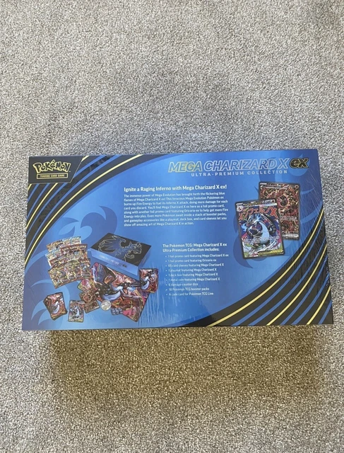 Pokemon TCG: Mega Charizard X Ex Ultra Premium Collection (Factory Sealed 2025) 5 thumbnail image
