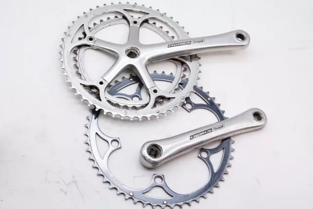 Vintage Campagnolo Centaur Crank Set 172.5 mm 53 39 C10 Double Square 135 Campy