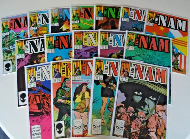 The 'Nam #1-#17 (1986-1993) VF+ to NM- Marvel Comics