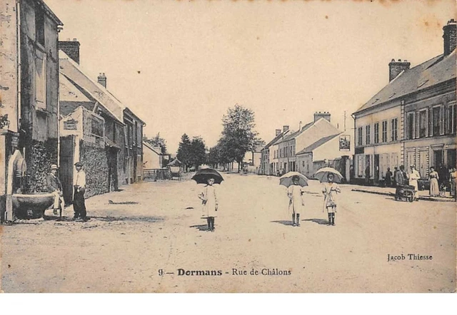 51 . n° 202300 .       DORMANS.         RUE DE CHALONS