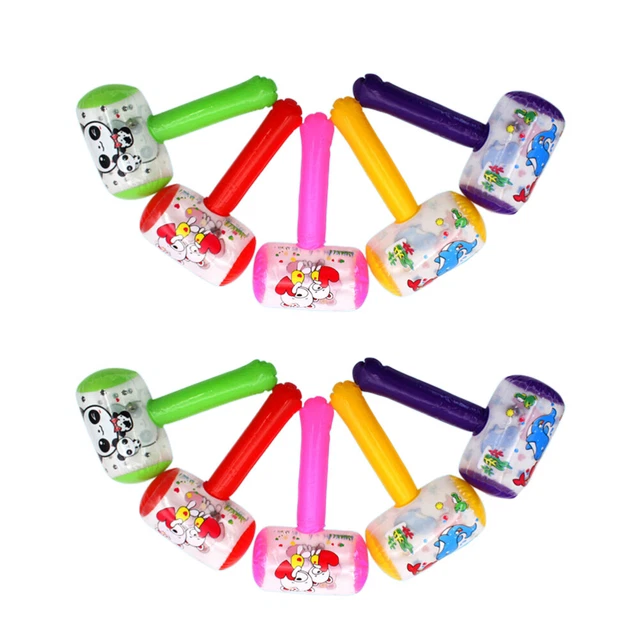 10 piezas Hawai Adorno Construcción Suministros para Fiesta Bebés Juguetes Dibujos Animados Banquete