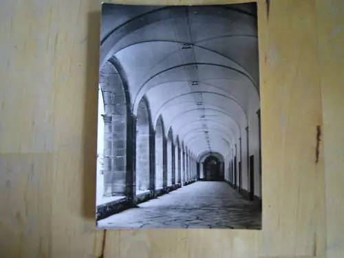 carte postale abbaye de cluny - galerie du cloitre