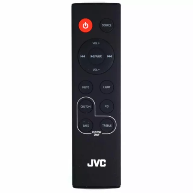 Véritable JVC TH-D258B Télécommande Enceinte Soundbar