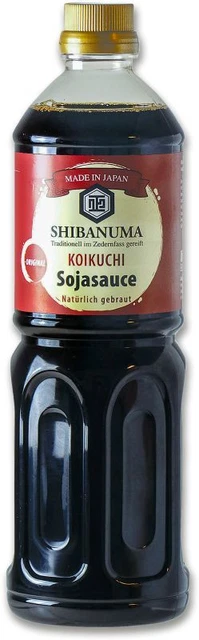 Salsa di soia scura giapponese Shibanuma Koikuchi Shoyu 1 litro