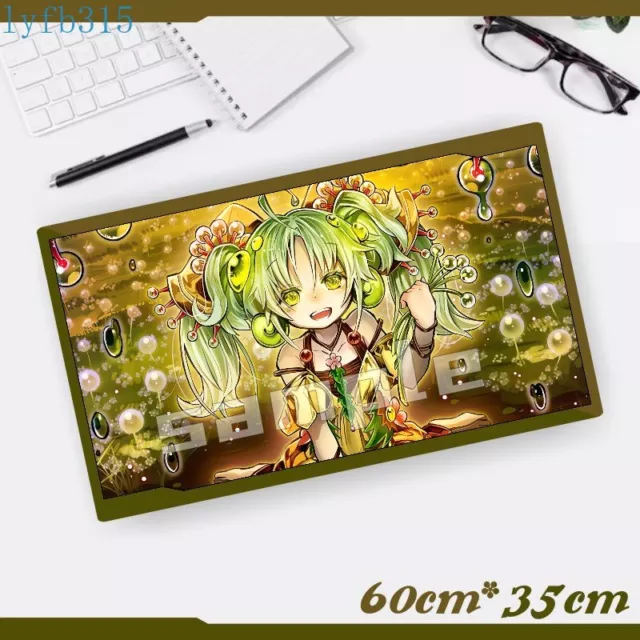 Yu-Gi-Oh! Traptrix Keyboard Mouse Pad Desk Card Pad Game Playmat 35x60cm #A
