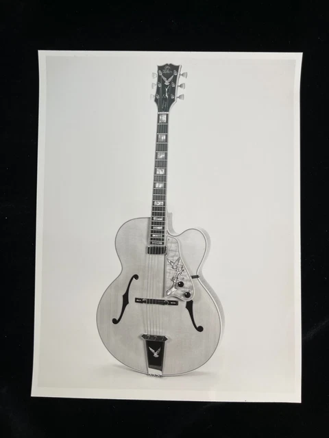 GIBSON Kalamazoo Award Original 1970s Electric GUITAR PHOTO 8x6 Encyclopaedia