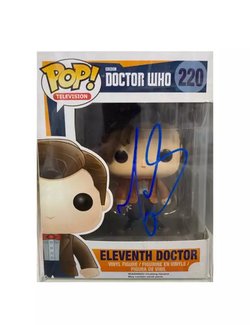 Dr Who Funko Pop #220 Signed by Matt Smith 100% Authentic With COA