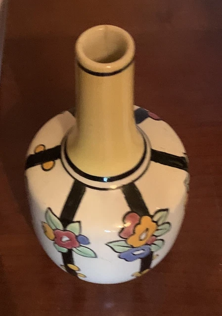 Petit Vase vers 1910 - 1930 Art Nouveau Art Déco numéroté excellent état
