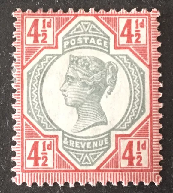 GB Queen Victoria "Jubilee Issue" 1887/92 Mint 4 1/2d Stamp MLH