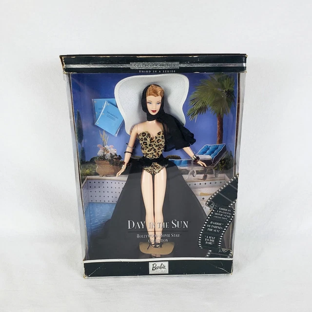 Vtg Day in the Sun Barbie Hollywood Movie Star Collection Doll NIB 2000 Mattel