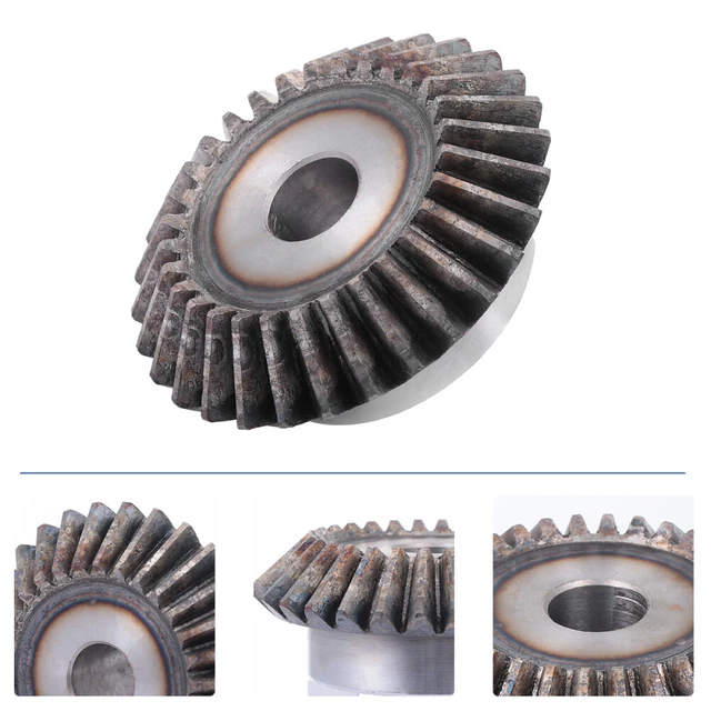 3 moduli ingranaggi miniatura pignone smussato ingranaggi a spirale in ghisa