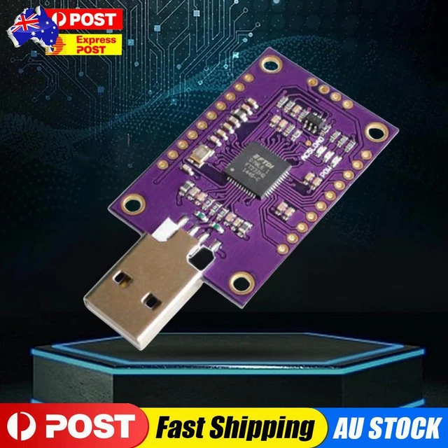 USB TO JTAG UART/ FIFO SPI/ I2C Module High Speed Multifunction (FT232H ...