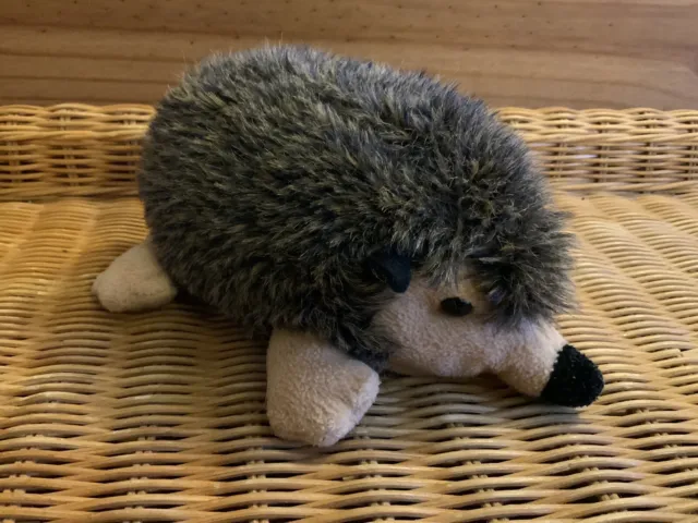 Vintage St Michael Hedgehog Soft Beanie Toy 9770 003 M&S Marks And Spencers 8” L