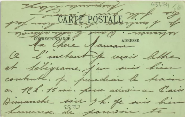 CPA BAGNOLES-de-l'ORNE-Un Coin de la Cour de l'Établissement Thermal (43774)
