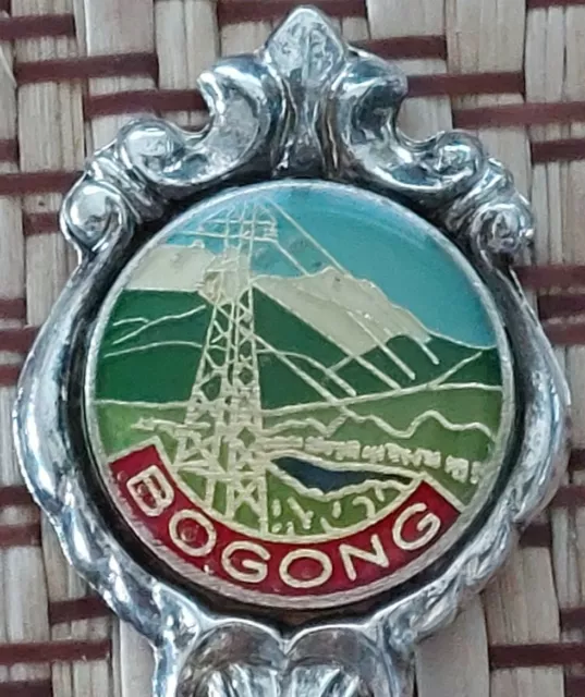 Souvenir teaspoon of Bogong, Victoria